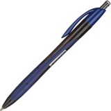 Ручка шариковая Attache Eclipse синяя масляная автоматическая 